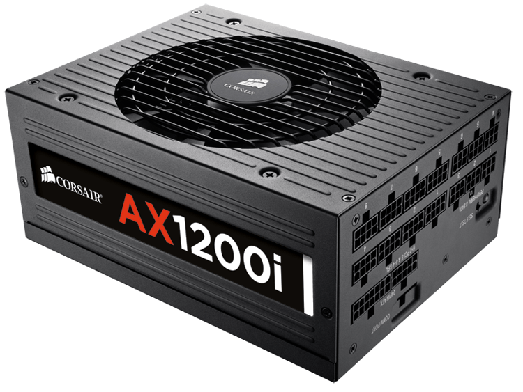 Corsair AX1200i Digital ATX Power Supply 1200 Watt 80 PLUS&#174; Platinum Certified Fully-Modular PSU  (CP-9020008-NA)  _919KT